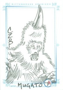 Star Trek The Original Series 35th Anniversary HoloFEX Trading Card Sketch The Mugato 1