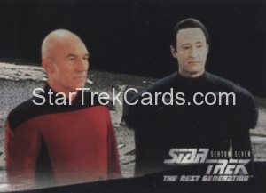 Star Trek The Next Generation Season Seven Trading Card 637