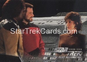 Star Trek The Next Generation Season Seven Trading Card 639