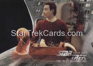 Star Trek The Next Generation Season Seven Trading Card 642