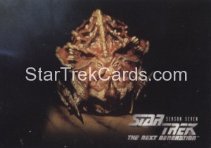 Star Trek The Next Generation Season Seven Trading Card 643