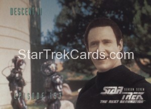 Star Trek The Next Generation Season Seven Trading Card 647