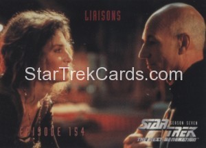 Star Trek The Next Generation Season Seven Trading Card 651