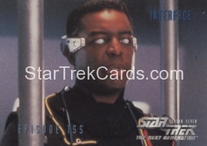 Star Trek The Next Generation Season Seven Trading Card 652