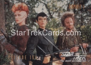 Star Trek The Next Generation Season Seven Trading Card 655