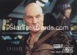 Star Trek The Next Generation Season Seven Trading Card 658