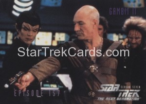 Star Trek The Next Generation Season Seven Trading Card 659