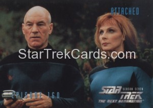 Star Trek The Next Generation Season Seven Trading Card 667