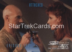 Star Trek The Next Generation Season Seven Trading Card 669