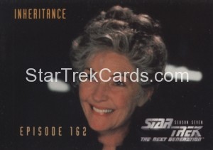 Star Trek The Next Generation Season Seven Trading Card 673