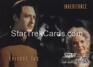 Star Trek The Next Generation Season Seven Trading Card 674