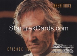Star Trek The Next Generation Season Seven Trading Card 675