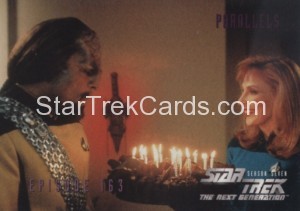 Star Trek The Next Generation Season Seven Trading Card 676