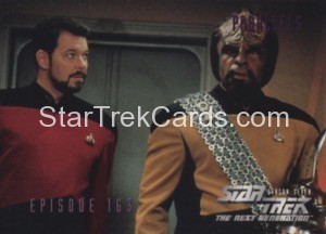 Star Trek The Next Generation Season Seven Trading Card 677