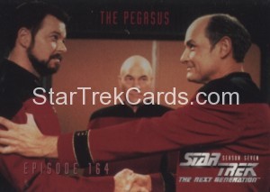 Star Trek The Next Generation Season Seven Trading Card 679