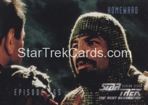 Star Trek The Next Generation Season Seven Trading Card 682