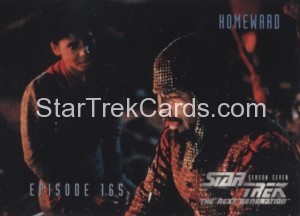 Star Trek The Next Generation Season Seven Trading Card 684