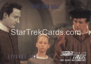 Star Trek The Next Generation Season Seven Trading Card 691