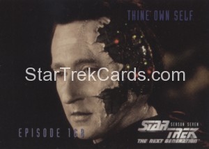 Star Trek The Next Generation Season Seven Trading Card 693