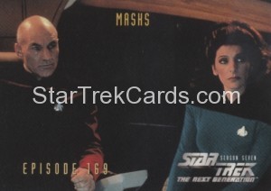 Star Trek The Next Generation Season Seven Trading Card 694
