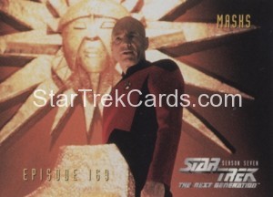 Star Trek The Next Generation Season Seven Trading Card 695