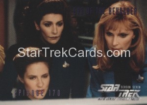 Star Trek The Next Generation Season Seven Trading Card 698