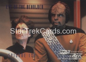 Star Trek The Next Generation Season Seven Trading Card 699