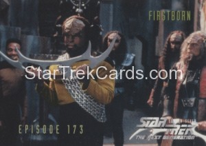 Star Trek The Next Generation Season Seven Trading Card 706