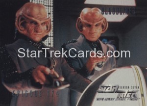 Star Trek The Next Generation Season Seven Trading Card 711