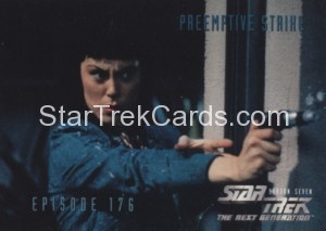 Star Trek The Next Generation Season Seven Trading Card 716