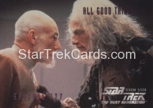 Star Trek The Next Generation Season Seven Trading Card 719