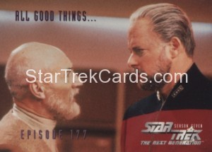 Star Trek The Next Generation Season Seven Trading Card 720