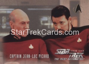 Star Trek The Next Generation Season Seven Trading Card 722