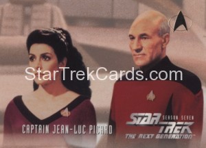 Star Trek The Next Generation Season Seven Trading Card 725