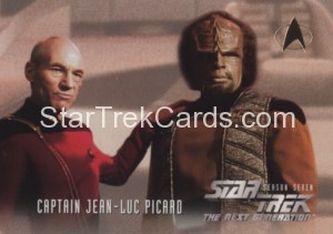 Star Trek The Next Generation Season Seven Trading Card 727