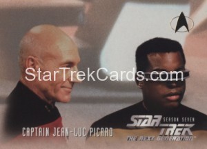 Star Trek The Next Generation Season Seven Trading Card 728