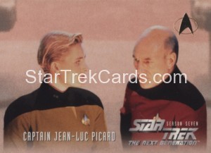 Star Trek The Next Generation Season Seven Trading Card 729