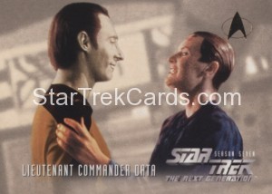 Star Trek The Next Generation Season Seven Trading Card 731