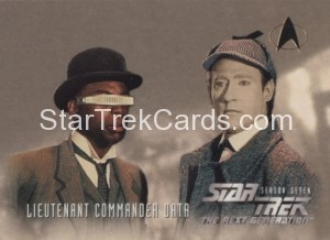Star Trek The Next Generation Season Seven Trading Card 732