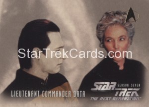 Star Trek The Next Generation Season Seven Trading Card 738