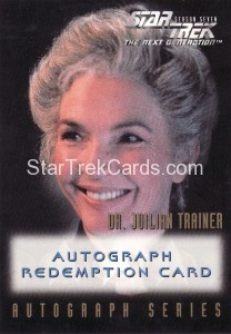 Star Trek The Next Generation Season Seven Trading Card A11 Redemption