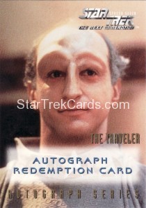 Star Trek The Next Generation Season Seven Trading Card A12 Redemption