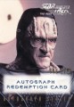 Star Trek The Next Generation Season Seven Trading Card A13 Redemption