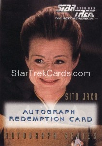 Star Trek The Next Generation Season Seven Trading Card A14 Redemption