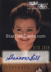 Star Trek The Next Generation Season Seven Trading Card A14 Shannan Fill