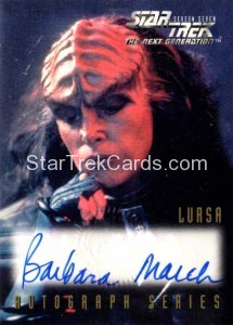 Star Trek The Next Generation Season Seven Trading Card A16