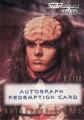 Star Trek The Next Generation Season Seven Trading Card A18 Redemption