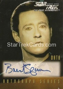 Star Trek The Next Generation Season Seven Trading Card A3