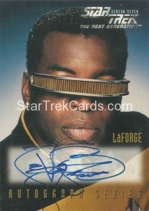 Star Trek The Next Generation Season Seven Trading Card A6