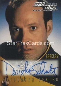 Star Trek The Next Generation Season Seven Trading Card A9